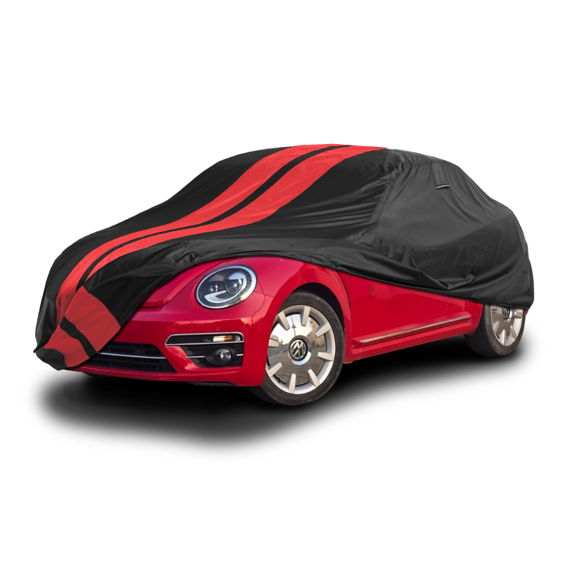 Volkswagen Beetle Black Red Pro Series Car Cover