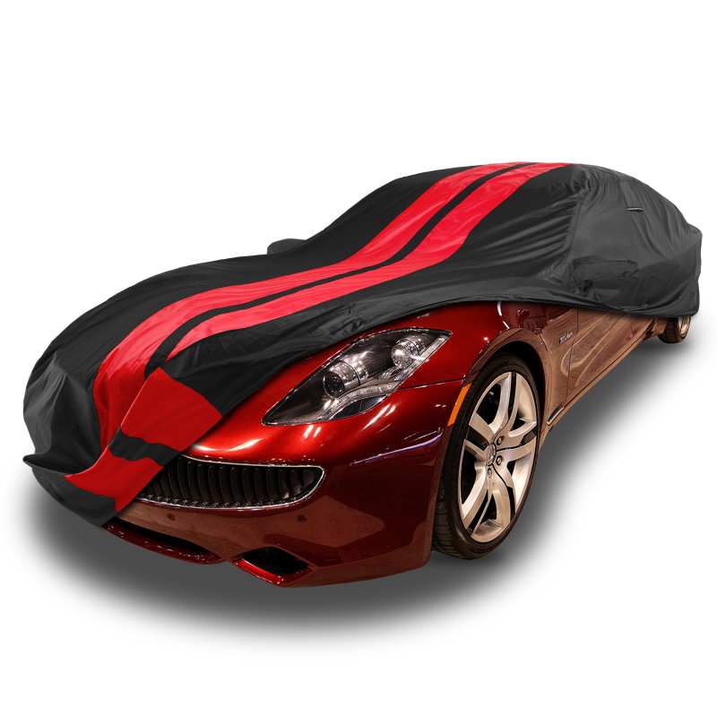 Fisker Karma 2012 Black Red Pro Series Car Cover