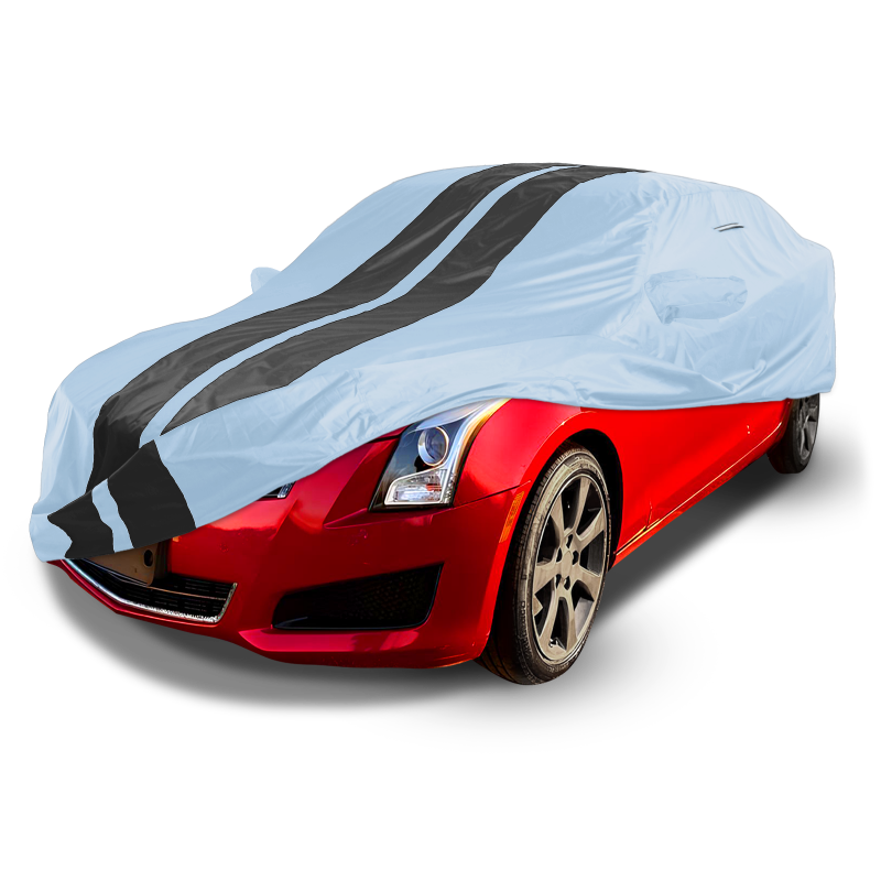 Cadillac ATS 2013-2017 Gray Black Pro Series Car Cover