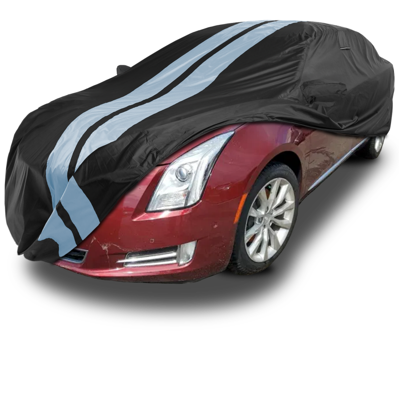 Cadillac XTS 2013-2019 Black Gray Pro Series Car Cover