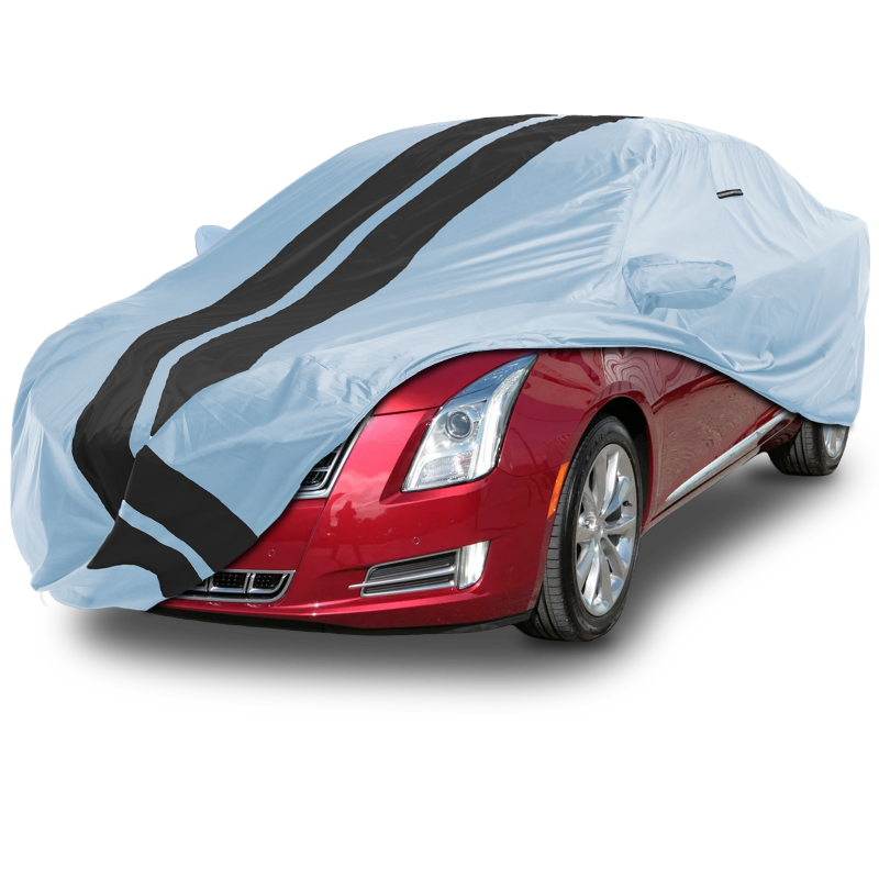 Cadillac XTS 2013-2019 Gray Black Pro Series Car Cover