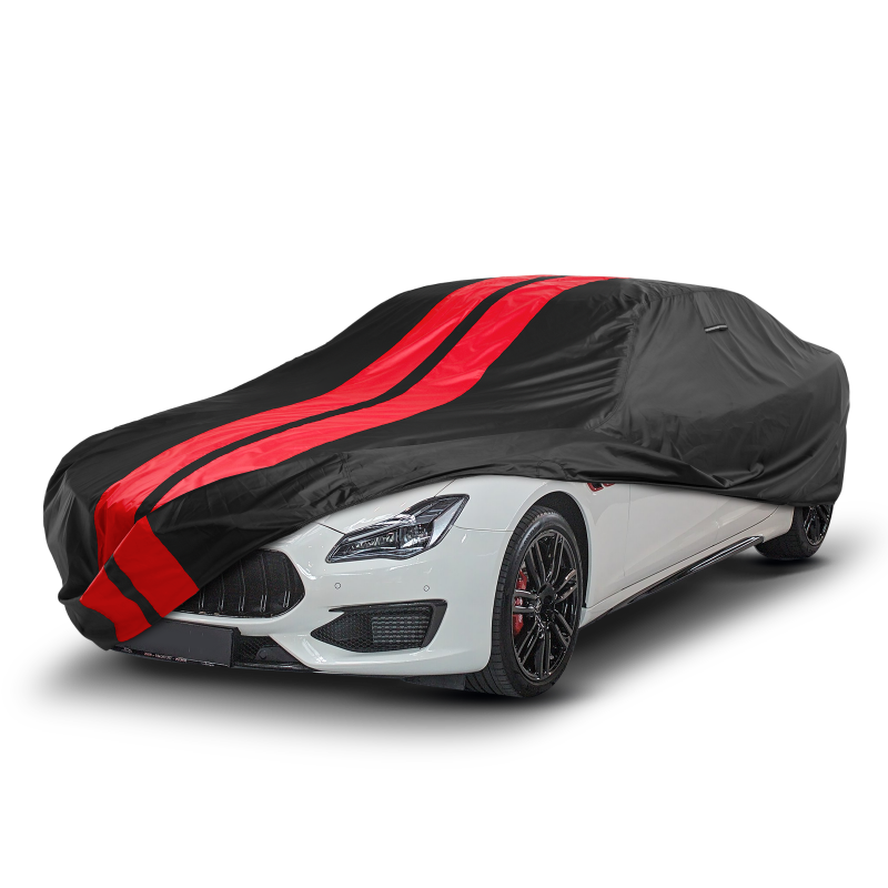 Maserati Quattroporte Black Red Pro Series Car Cover