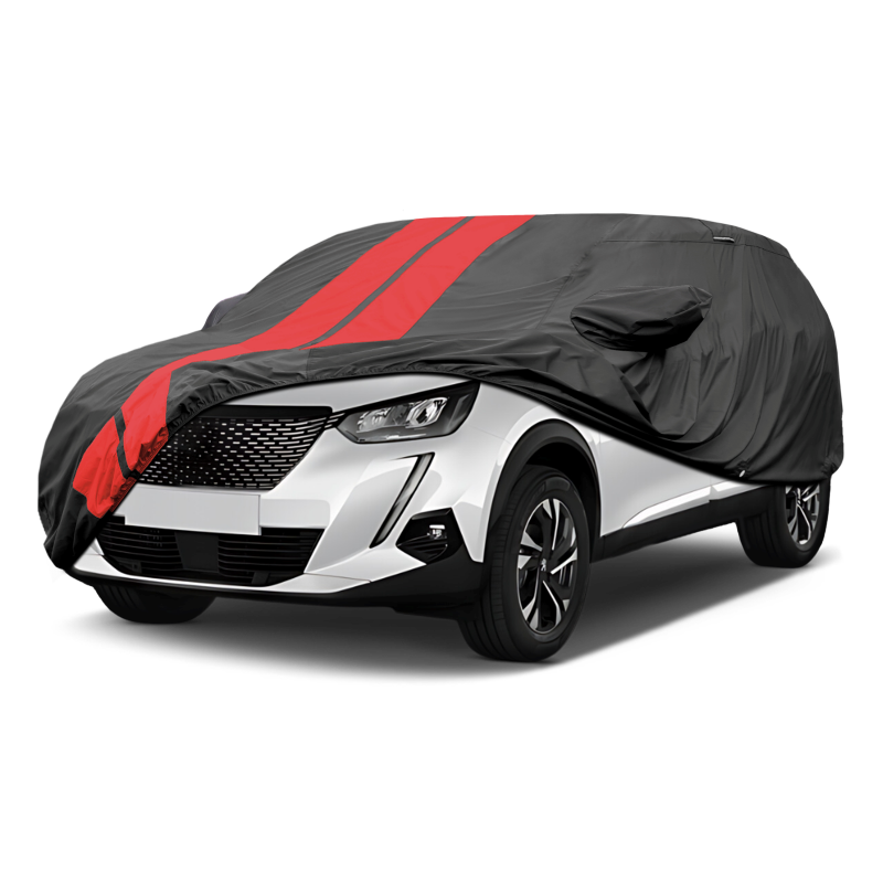 Peugeot 2008, 3008, 5008 2014-2024 Black Red Pro Series SUV Cover