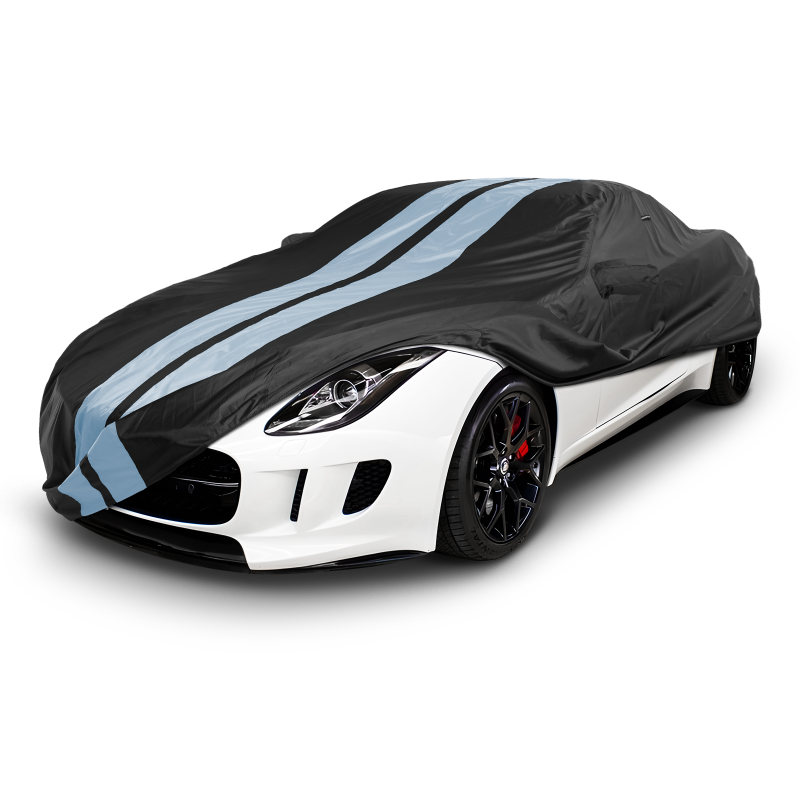 Jaguar F-Type 2014-2024 Black Gray Pro Series Car Cover