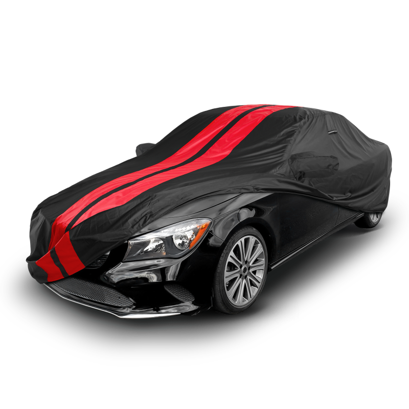 Mercedes-Benz CLA-Class 2014-2026 Black Red Pro Series Car Cover