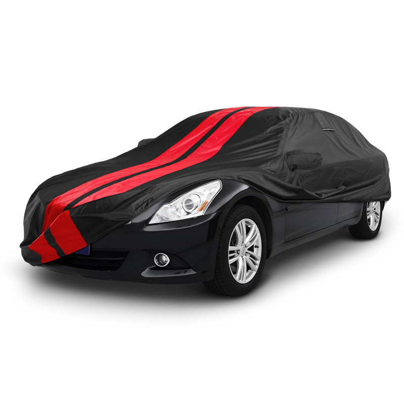 Infiniti Q40,Q45,Q50,Q60,Q70 Black Red Pro Series Car Cover