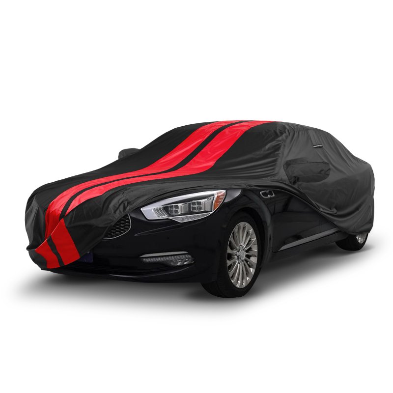 Kia K900 2015-2017 Black Red Pro Series Car Cover