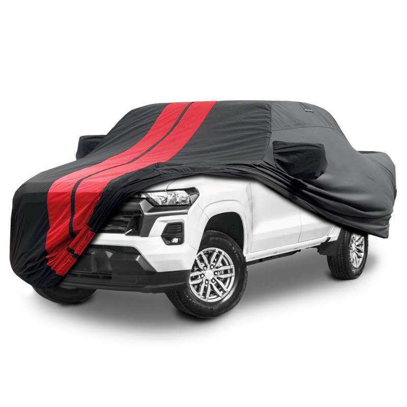 Chevrolet Colorado Black Red Pro Series Truck Cover