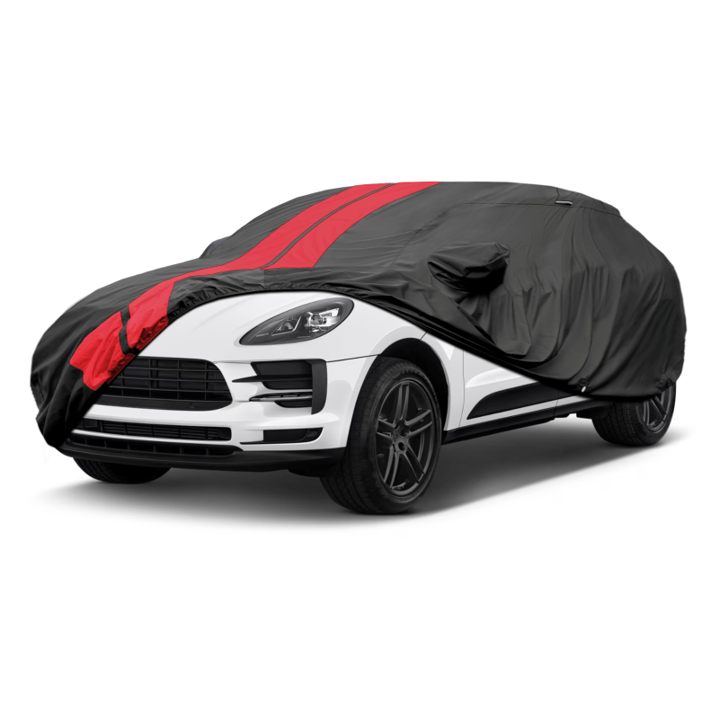 Porsche Macan 2015-2026 Black Red Pro Series SUV Cover