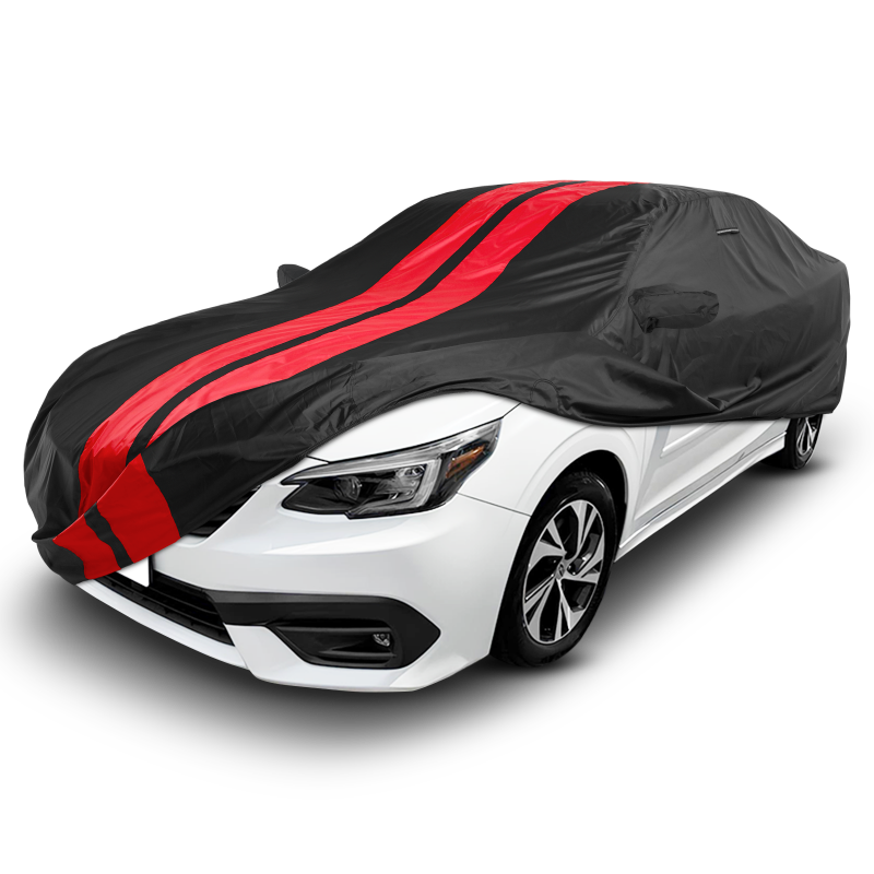 Subaru Legacy Black Red Pro Series Car Cover