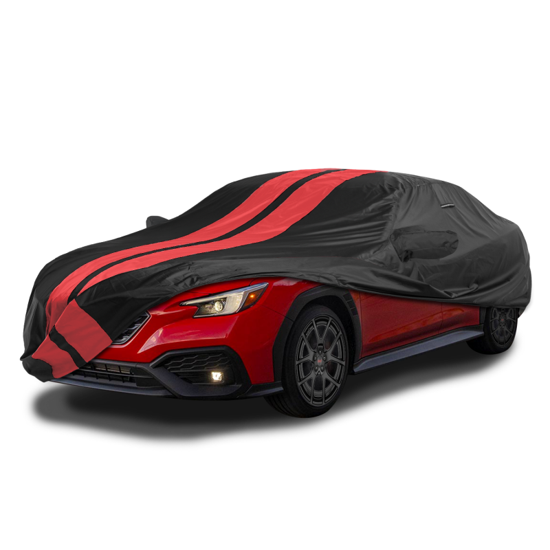 Subaru WRX,WRX STI Black Red Pro Series Car Cover