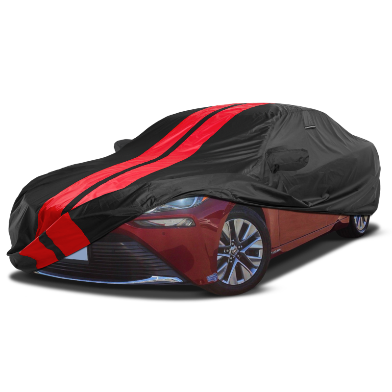Toyota Mirai 2016-2026 Black Red Pro Series Car Cover