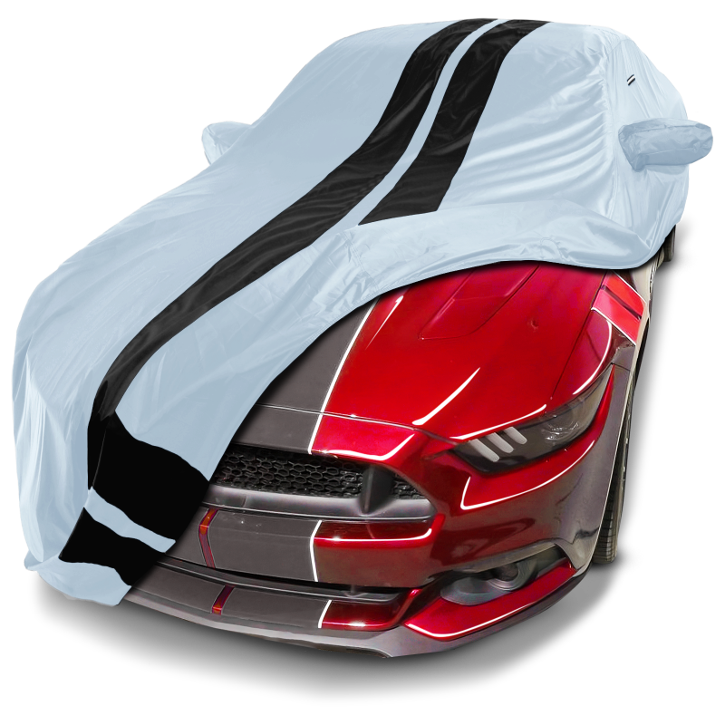 Ford Mustang Shelby Gray Black Pro Series Car Cover