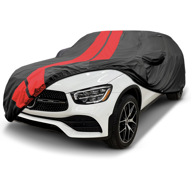 Mercedes GL, GLA, GLB, BLC, GLE, GLK, GLS 2006-2026 Black Red Pro Series SUV Cover