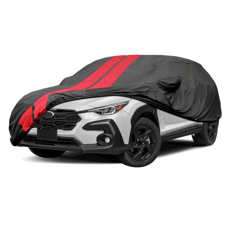 Subaru Crosstrek 2016-2026 Black Red Pro Series SUV Cover
