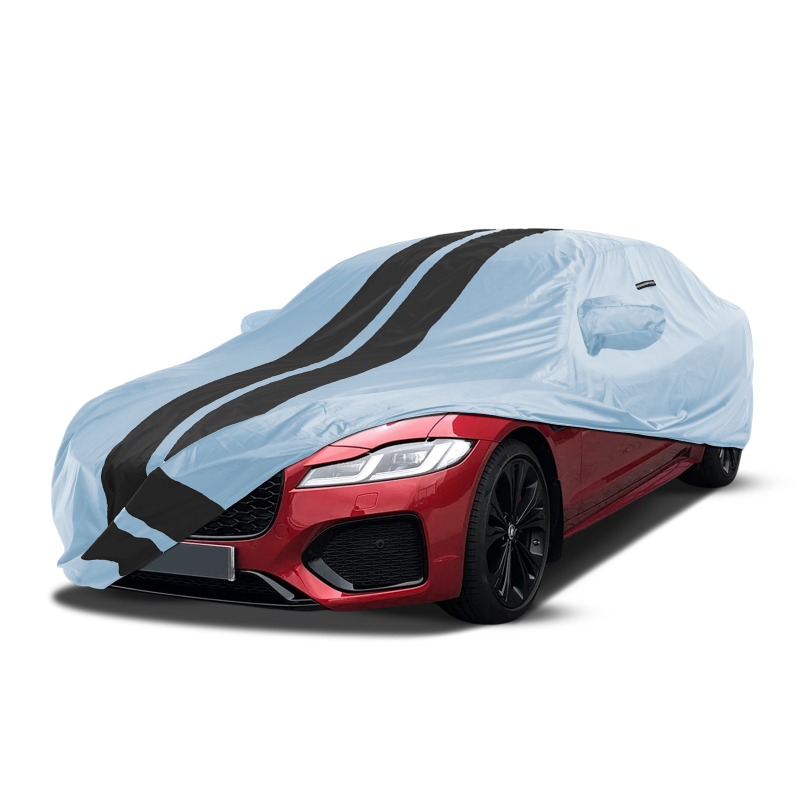 Jaguar XE,XF 2009-2024 Gray Black Pro Series Car Cover