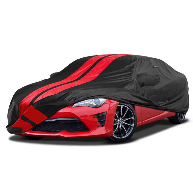 Toyota 86 2017-2020 Black Red Pro Series Car Cover
