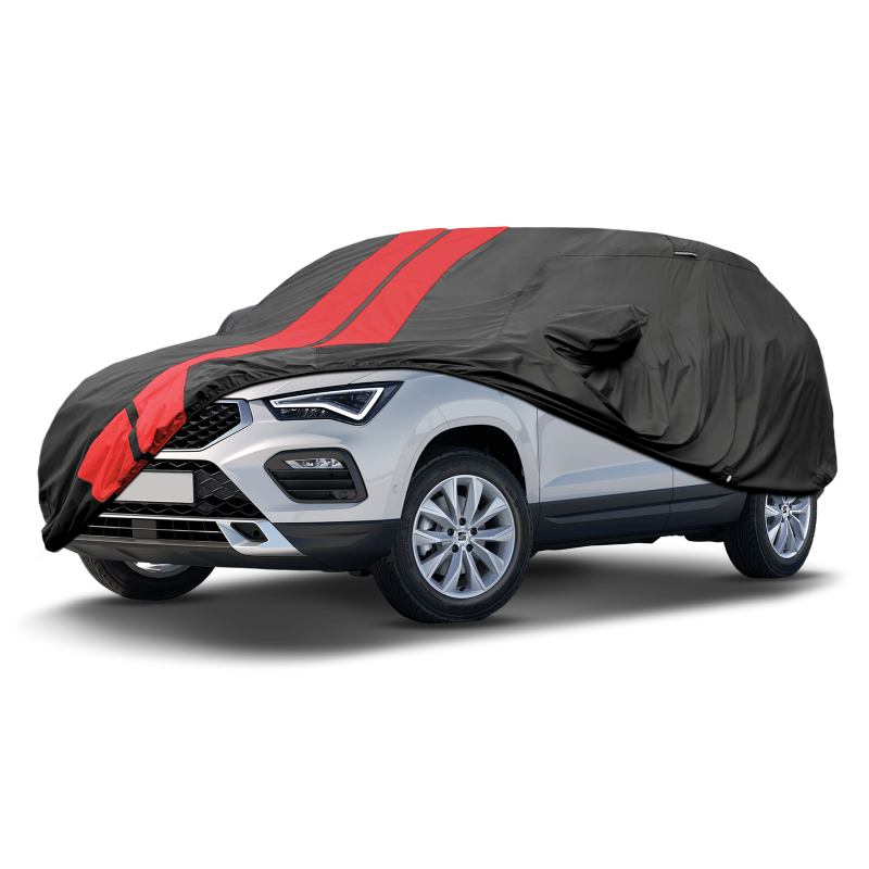 Seat Ateca 2017-2022 Black Red Pro Series SUV Cover
