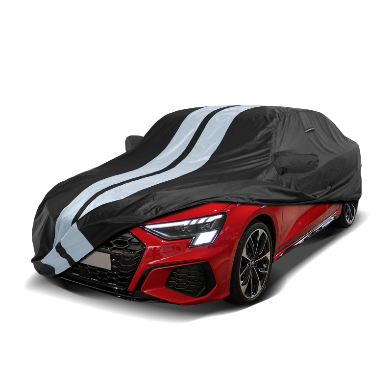Audi RS3,RS4,RS5,RS6,RS7,RS e-tron GT 2007-2026 Black Gray Pro Series Car Cover