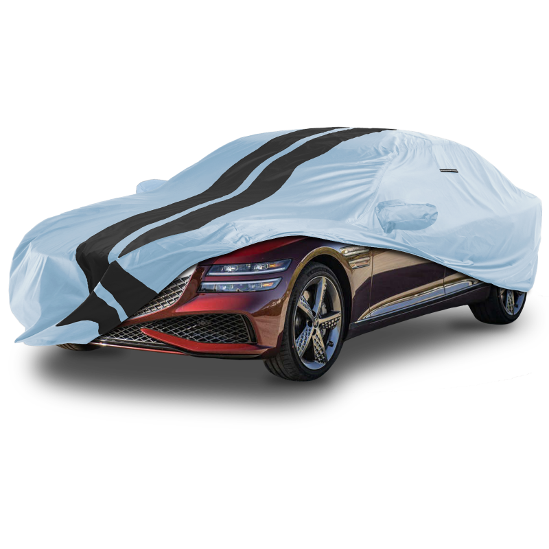 Genesis G70,G80,G90 2015-2026 Gray Black Pro Series Car Cover