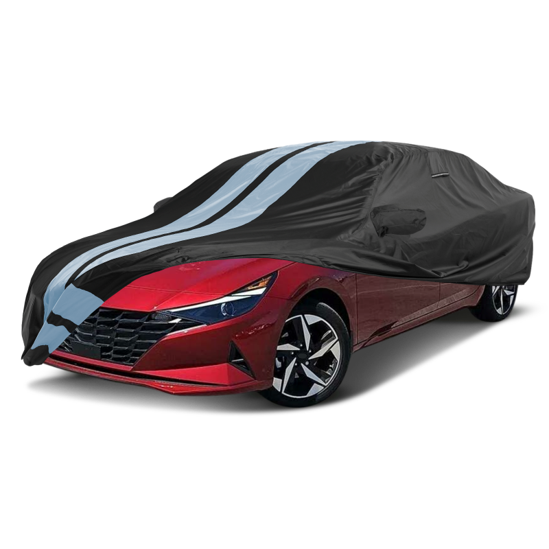 Hyundai Elantra Black Gray Pro Series Car Cover