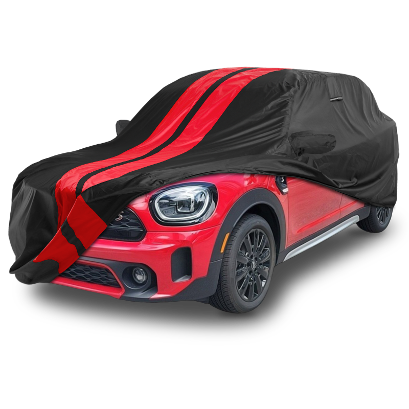 MINI Countryman Black Red Pro Series Car Cover