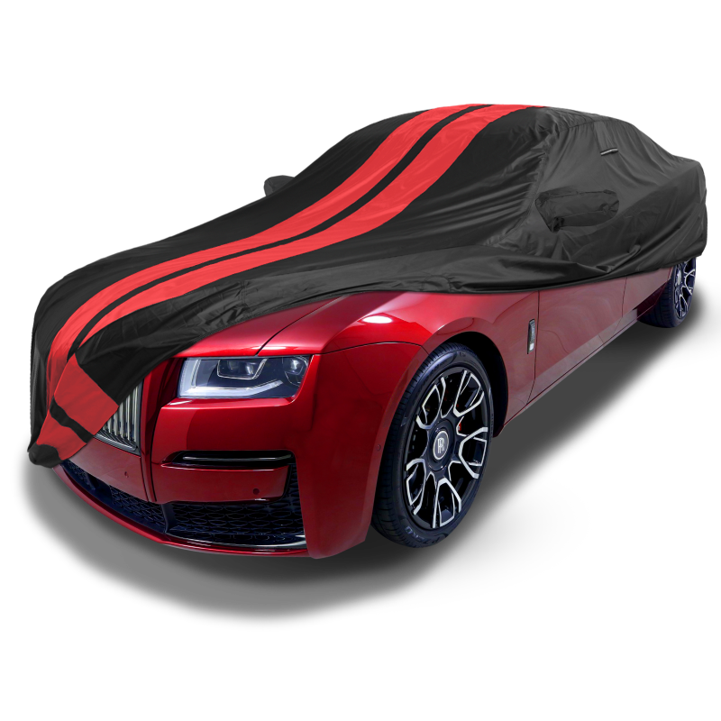 Rolls-Royce Phantom 2010-2026 Black Red Pro Series Car Cover