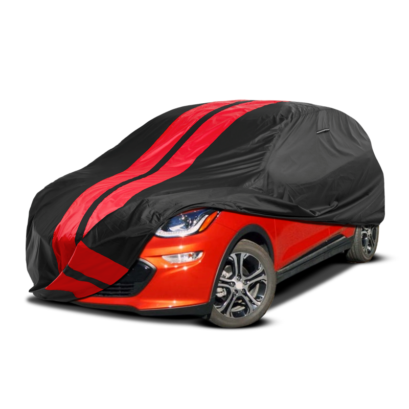 Chevrolet Bolt EV 2017-2025 Black Red Pro Series Car Cover