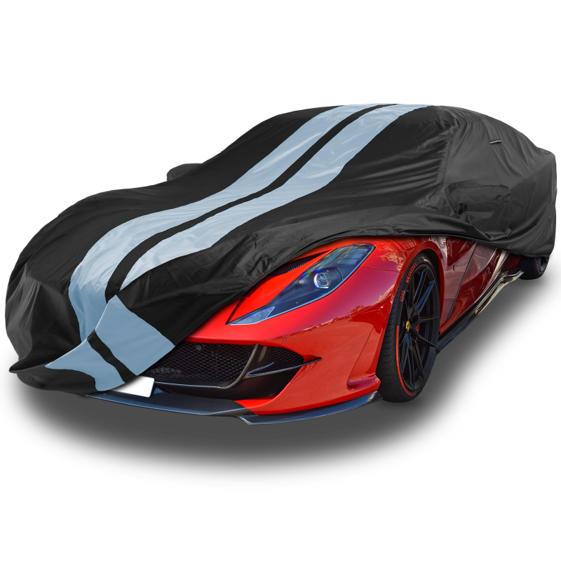 Ferrari 612,812 2004-2022 Black Gray Pro Series Car Cover