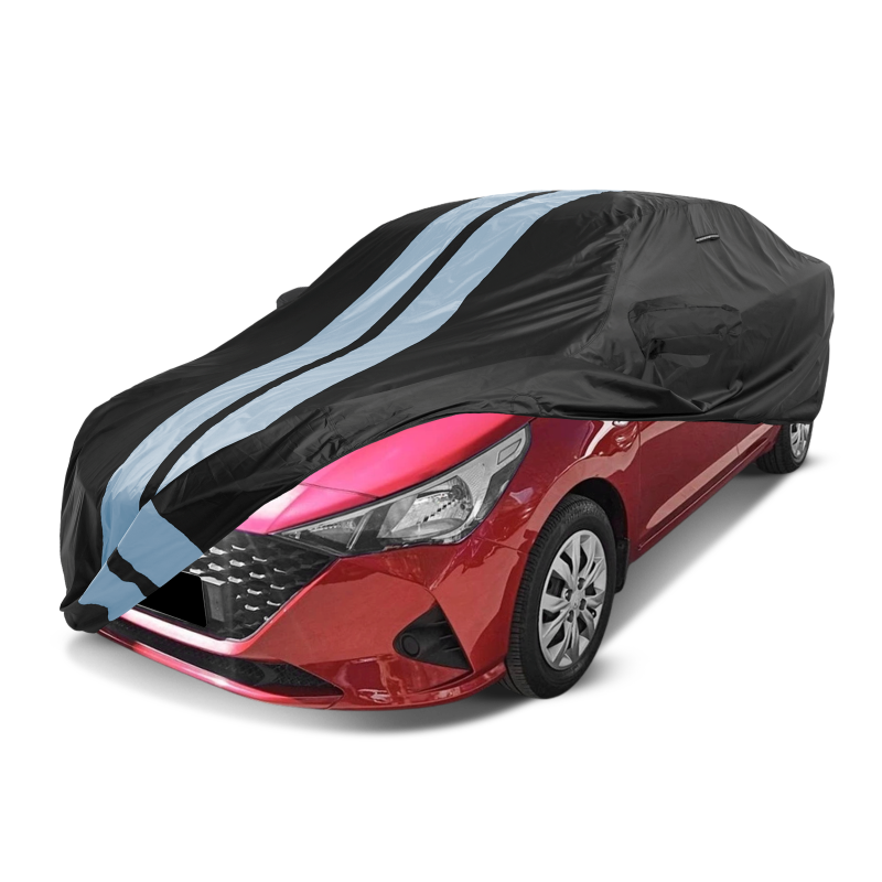 Hyundai Accent Black Gray Pro Series Car Cover