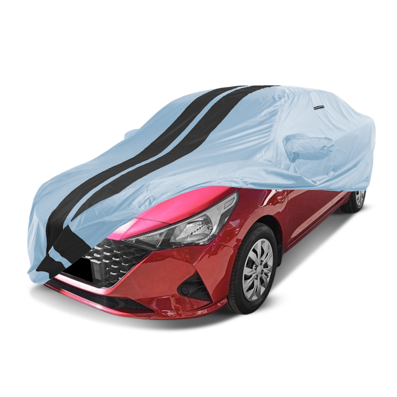 Hyundai Accent Gray Black Pro Series Car Cover