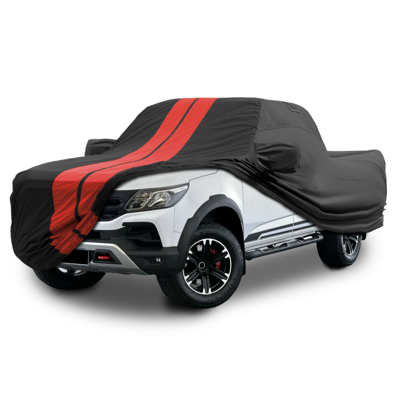 Holden Colorado SportsCat 2018-2023 Black Red Pro Series Truck Cover