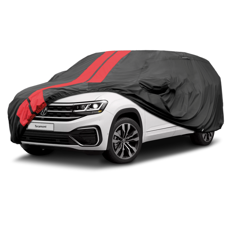 Volkswagen Teramont 2018-2026 Black Red Pro Series SUV Cover