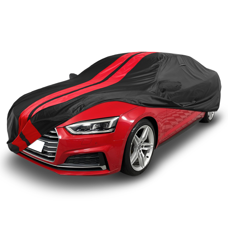 Audi A5 Black Red Pro Series Car Cover