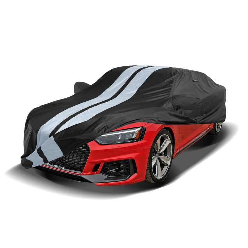 Audi RS3,RS4,RS5,RS6,RS7,RS e-tron GT 2007-2026 Black Gray Pro Series Car Cover