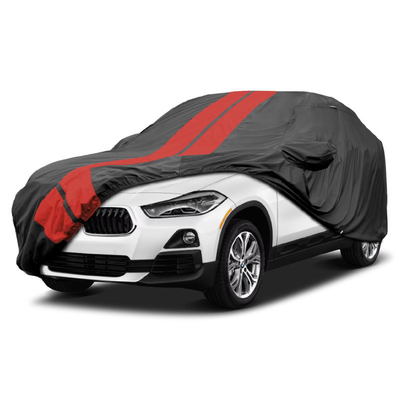 BMW X2 2018-2026 Black Red Pro Series SUV Cover