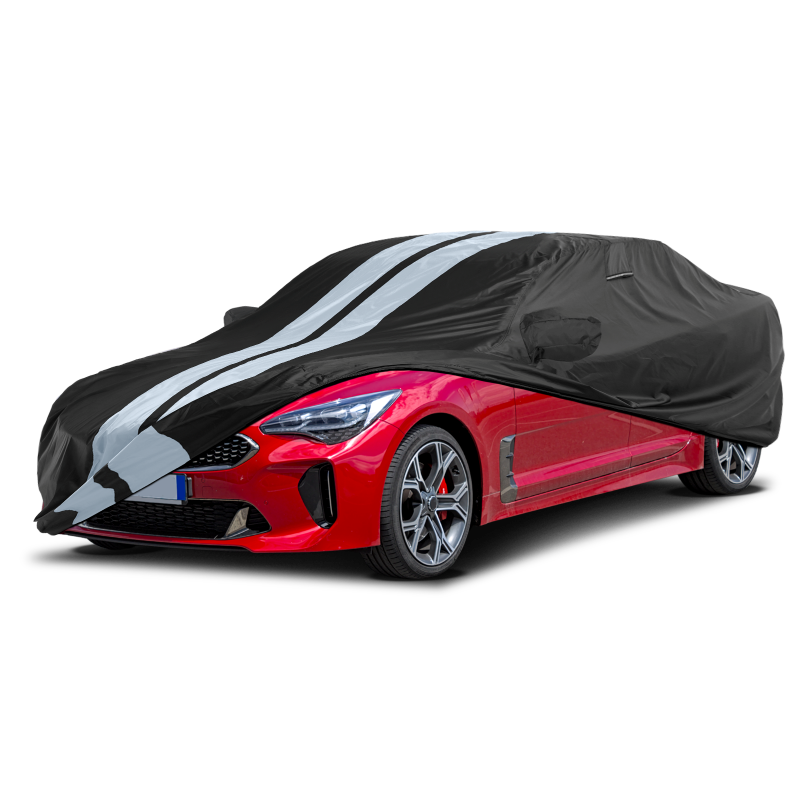 Kia Stinger 2018-2025 Black Gray Pro Series Car Cover