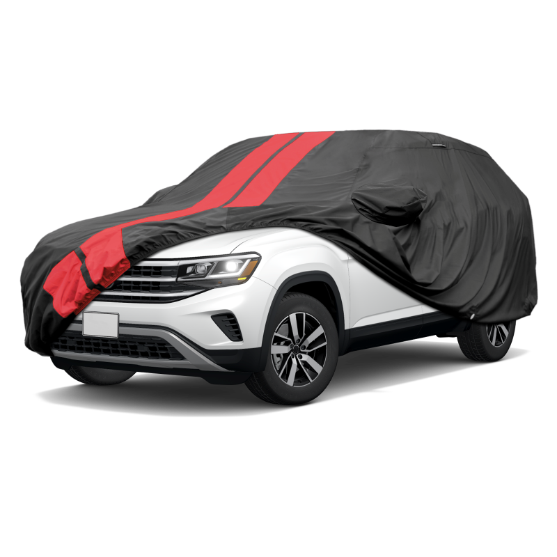 Volkswagen Atlas 2018-2026 Black Red Pro Series SUV Cover