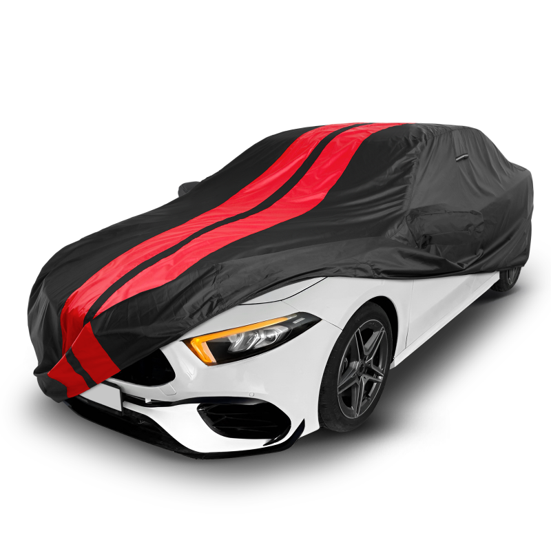 Mercedes-Benz A-Class 2019-2022 Black Red Pro Series Car Cover