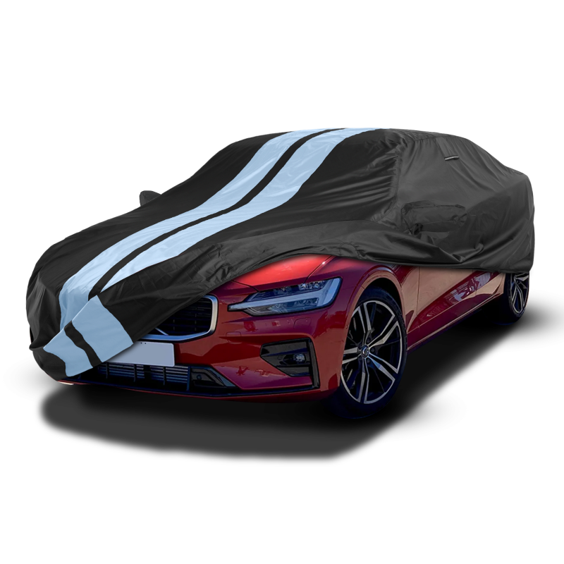 Volvo S40,S60,S70,S80,S90 Black Gray Pro Series Car Cover