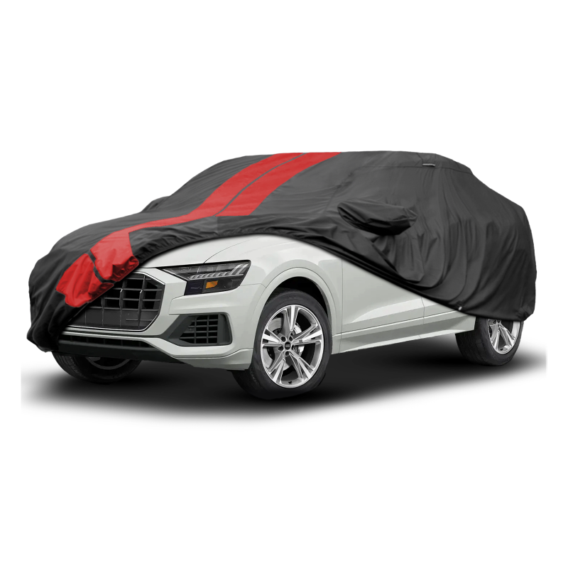 Audi Q8, SQ8, RS Q8 2019-2026 Black Red Pro Series SUV Cover