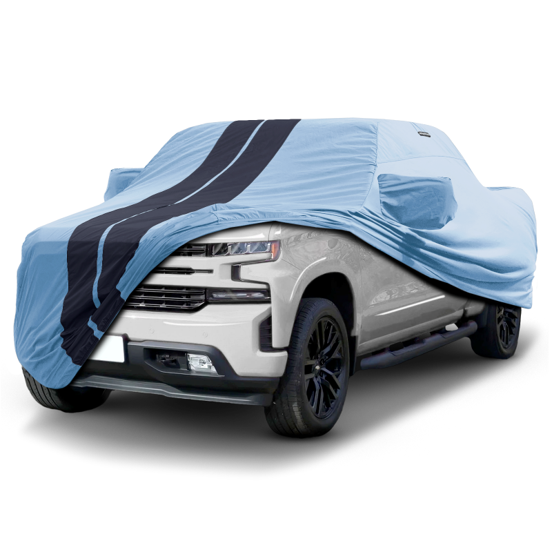 Chevrolet Silverado 1500 Gray Black Pro Series Truck Cover