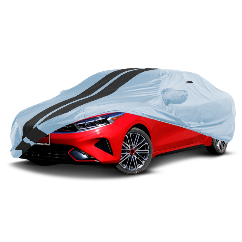 Kia Forte Gray Black Pro Series Car Cover