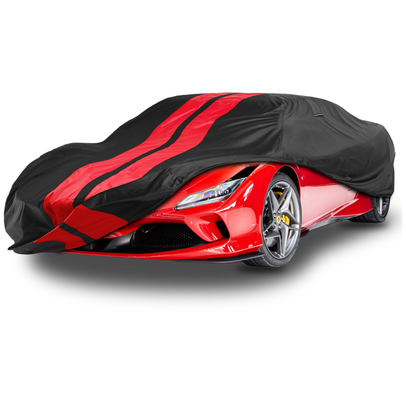 Ferrari F355,F430,F8 Black Red Pro Series Car Cover