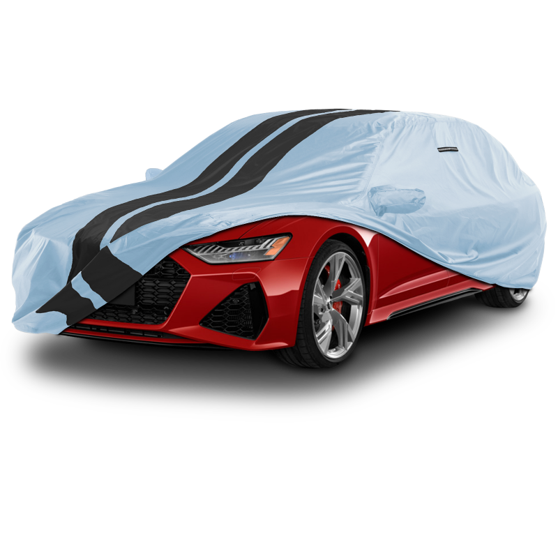 Audi S6 Gray Black Pro Series Car Cover