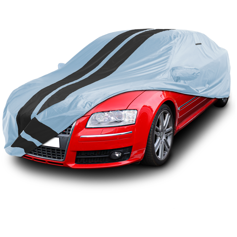 Audi S8 Gray Black Pro Series Car Cover