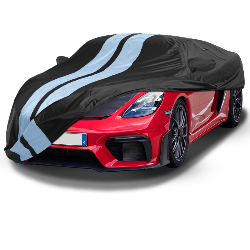 Porsche 718 2017-2025 Black Gray Pro Series Car Cover