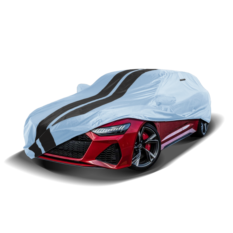 Audi RS3,RS4,RS5,RS6,RS7,RS e-tron GT 2007-2026 Gray Black Pro Series Car Cover