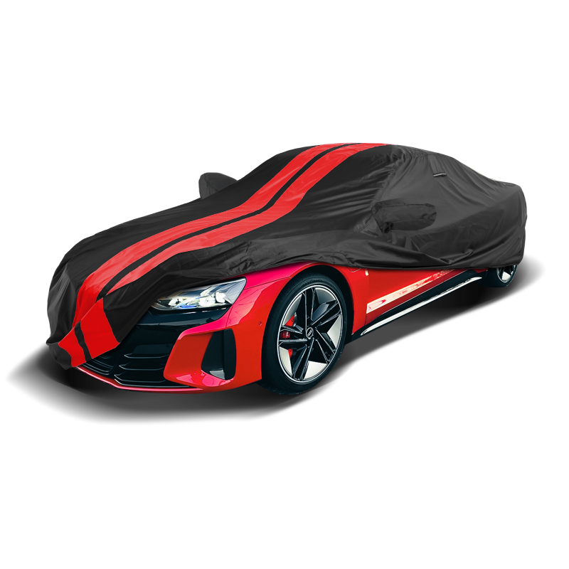 Audi RS3,RS4,RS5,RS6,RS7,RS e-tron GT 2007-2026 Black Red Pro Series Car Cover