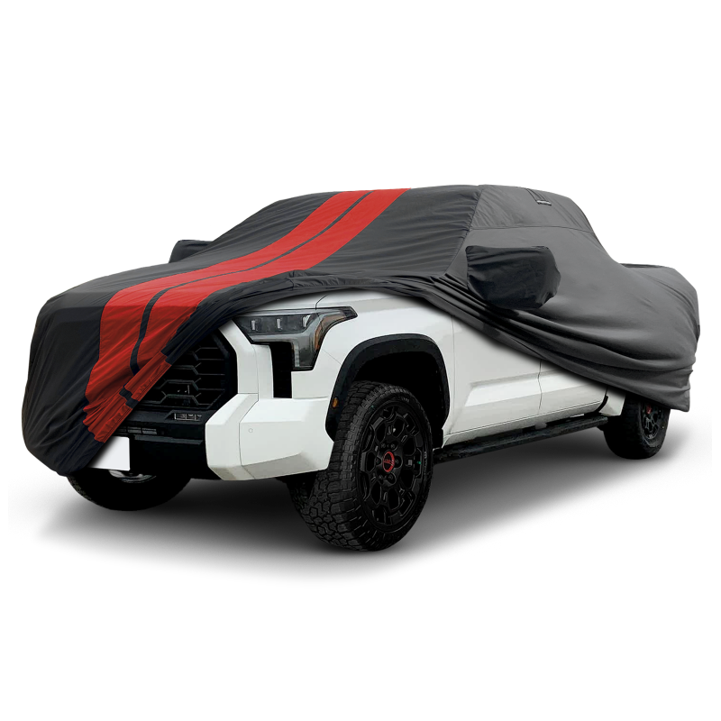 Toyota Tundra Black Red Pro Series Truck Cover